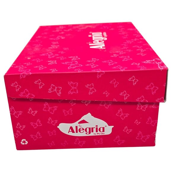 Alegria by PG Lite Sandals Womens 10.5 Wide Vienna Ankle Strap Black Leather - Picture 15 of 15